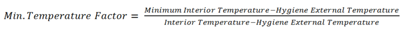 Minimum Temperature Factor