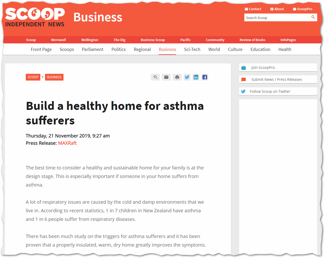 20191121_ScoopBusiness_BuildAHealthyHomeForAsthmaSufferers