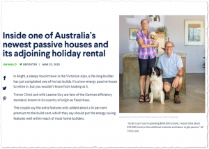 Inside one of Australia’s newest passive houses and its adjoining holiday rental