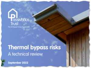 Cover of Mark Siddall's report Thermal bypass risks