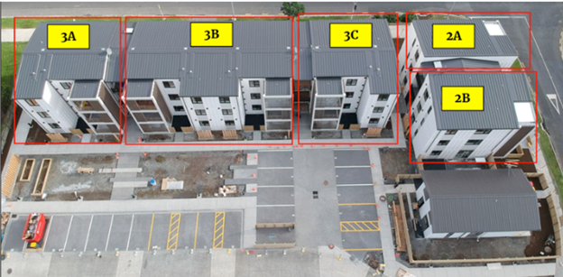 How to test airtightness of multi-unit dwellings - example Bader Ventura